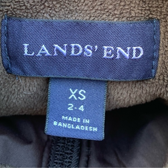 Lands End Women’s Jacket Chocolate Brown Size XS - Picture 5 of 5